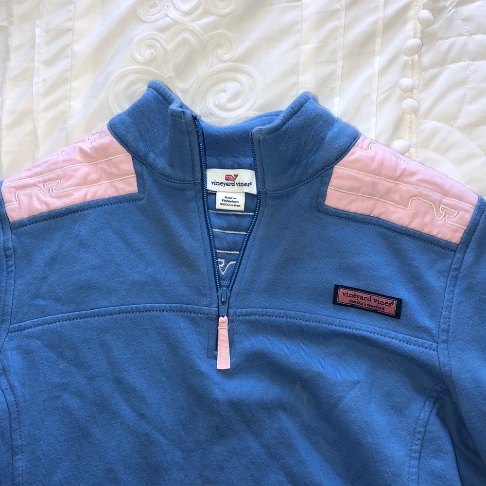 vineyard vines quarter zip pullover